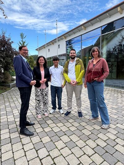 Jochen Maier, Daniela Steinrode, Hannes Elholm, Ryyan Alshebl